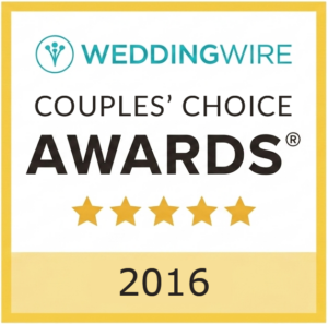 WeddingWire Couples Choice Award 2016